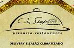 Logotipo Restaurante e Pizzaria Simpatia Gourmet